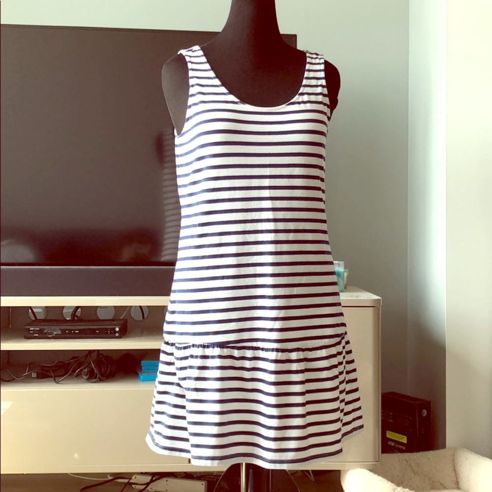 Navy Stripe Sundress